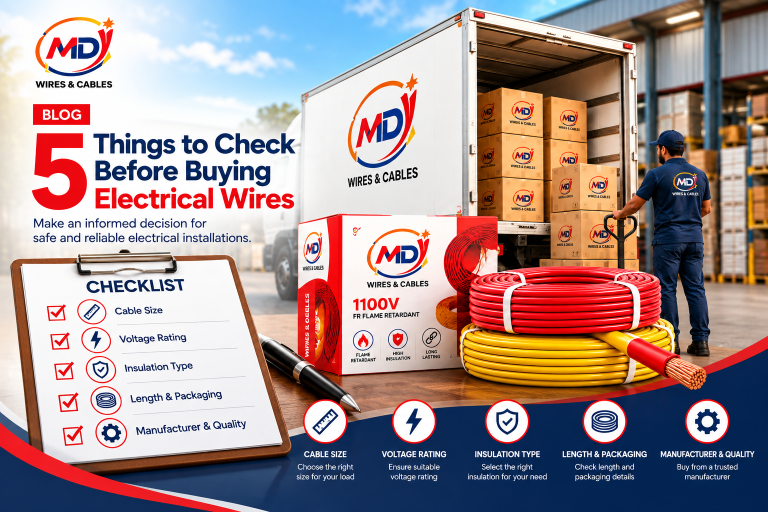 5 THINGS TO CHECK BEFORE BUYING ELECTRICAL WIRES